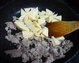 たけのこと豚肉のオイスターソース炒め作り方2写真