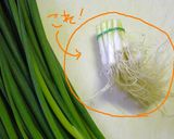 捨てちゃダメ！わけぎの根っこは生きている作り方3写真