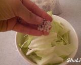 簡単おつまみキャベツのごま油和え作り方4写真