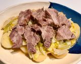 白菜と豚塊肉の白ワイン煮込み作り方7写真