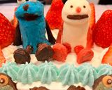 パペットスンスン💙バースデーケーキ🎂作り方19写真