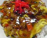 甘酸っぱいトロトロ卵の天津飯作り方9写真