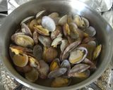 あさりのチャウダー、サフラン風味作り方2写真