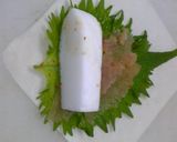 ♫大葉と明太子のはんぺん春巻き♪作り方3写真