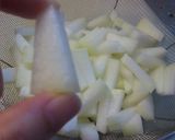 やけど注意♡冬瓜た～っぷりのスープ作り方1写真