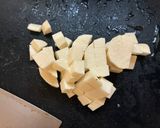 たたききゅうりと大和芋の梅和え作り方2写真
