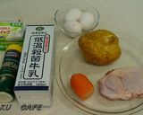 鶏肉とジャガイモのキッシュ風作り方1写真
