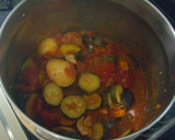 たこと夏野菜のトマトソース煮＆次の日パイ作り方6写真