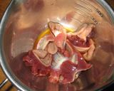 砂肝と鶏皮のピリ辛炒め作り方3写真