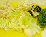 エビとキノコと色々野菜の和風パスタ☆作り方1写真