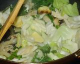 エビとキノコと色々野菜の和風パスタ☆作り方7写真