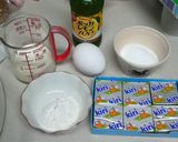 小さな小さな ベイクドチーズケーキ作り方1写真