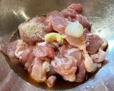 鶏もも肉の揚げ焼き作り方2写真