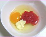 お弁当おつまみに♬明太子卵焼き☆彡作り方1写真