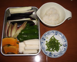 揚げ野菜のおろし煮作り方1写真