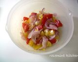 トマトとお豆腐のマリネサラダ作り方5写真