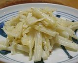 バターアスパラ＋チーズ　お弁当のおかず作り方8写真