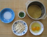 とろとろオムレツのえのきあんかけ作り方1写真