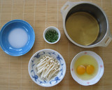 とろとろオムレツのえのきあんかけ作り方1写真