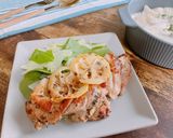 鶏のバジルレモン焼き作り方5写真