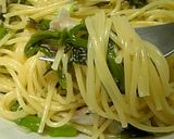 からし菜パスタ作り方1写真