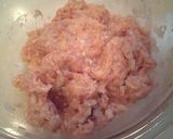 れんこんと鶏ひき肉のしんじょう揚げ作り方2写真