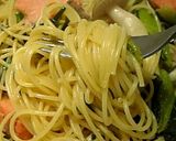 鮭としめじのパスタ作り方1写真