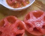 旬トマトの冷製 のっけもり豆腐♪作り方2写真