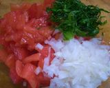 旬トマトの冷製 のっけもり豆腐♪作り方3写真