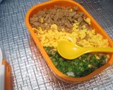 わが家の定番☆3色そぼろ丼♪作り方10写真