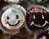 みんなニッコリ☆簡単にこにこカップケーキ作り方1写真