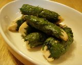 絶品！しそを巻いた、鶏ササミ揚げ★作り方5写真