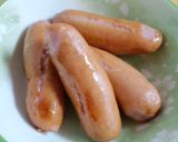 レンチンだけ♪おつまみウインナー作り方1写真