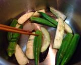 【夏野菜】オクラと茄子の昆布茶炒め作り方2写真