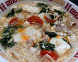 そーめんで作る💫簡単酸辣湯麺風作り方7写真