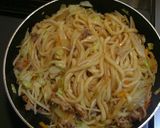 ボリュームたっぷり 焼うどん☆作り方4写真