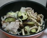 豚肉となす たまねぎの一人前カレー作り方3写真