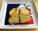 フライパンだけで作る ハートのたまご焼き作り方11写真