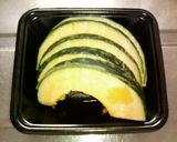お弁当に簡単◇かぼちゃの黒ごまバター焼き作り方1写真