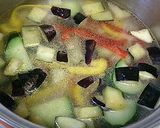 ♡夏野菜たっぷり冷製スープ♡作り方3写真
