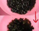 えのきとわかめの葱山椒レンジ蒸し✿作り方1写真