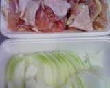 シンプル！鶏肉と玉ねぎの炒め煮作り方1写真