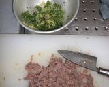 安い解凍秋刀魚で、サンマバーグ作り方3写真