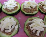 ズッキーニのゴマ味噌チーズ焼き♥作り方2写真