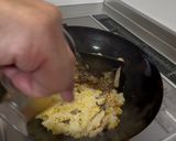 バター香るきのこ炒飯作り方5写真