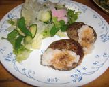 安い解凍秋刀魚で、サンマバーグ作り方6写真