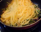 ベーコンと水菜のパスタ(やさし~い味)作り方5写真