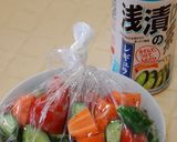 サラダ風浅漬け作り方4写真