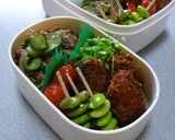 まぐろの味付け缶ときゅうりのサラダ作り方3写真