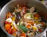 圧力鍋☆鶏肉と夏野菜たっぷりラタトゥイユ作り方1写真